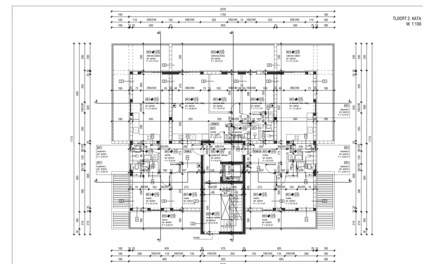 2-bedroom Apartment In Nin, Croatia (99,21 M²)
