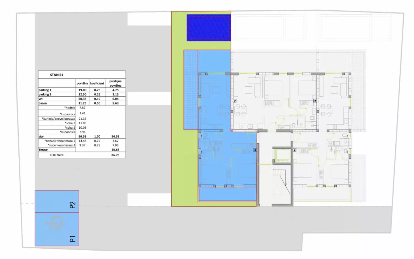2-bedroom Apartment In Nin, Croatia (86,76 M²)