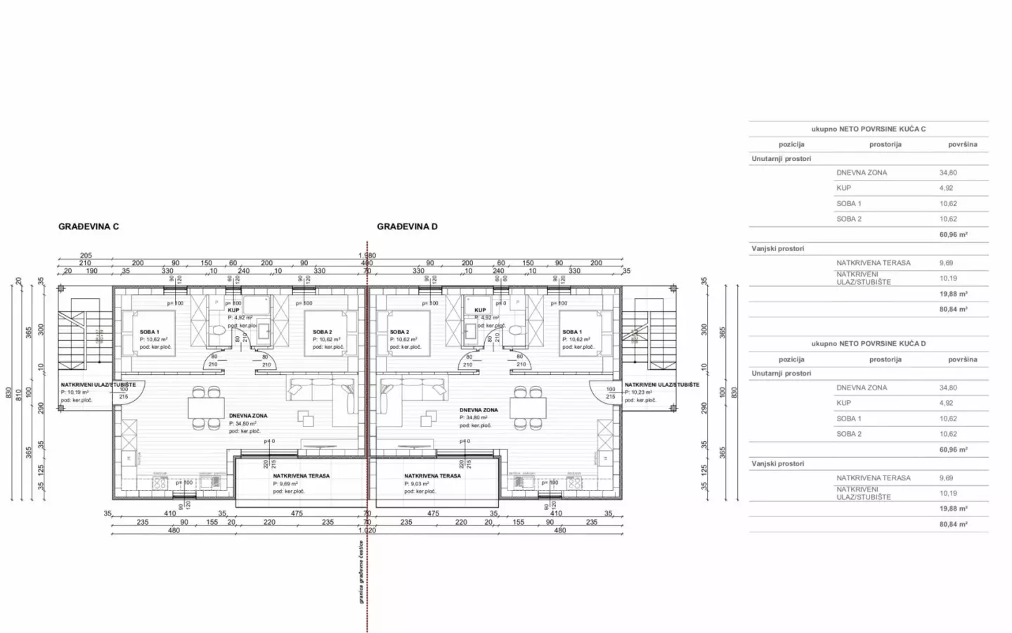 2-bedroom Apartment In Čižići, Croatia (80,84 M²)