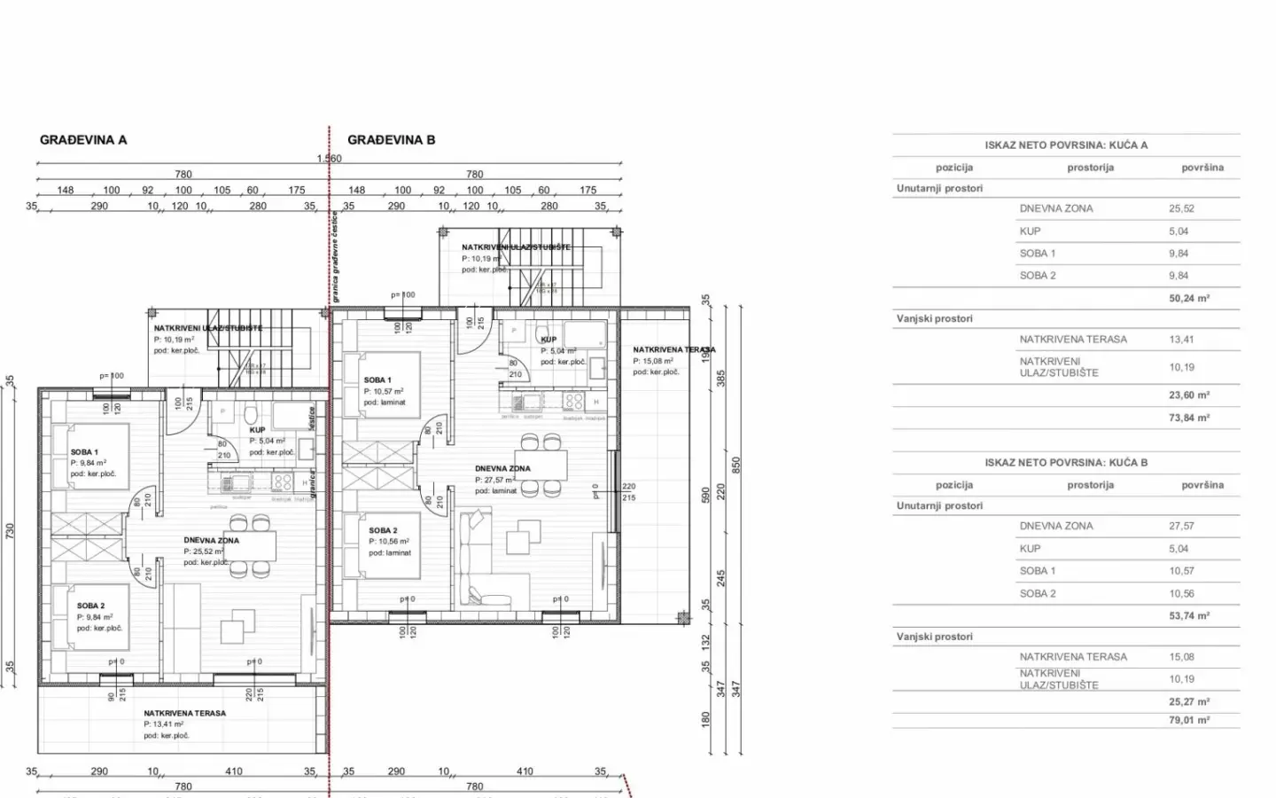2-bedroom Apartment In Čižići, Croatia (79,01 M²)