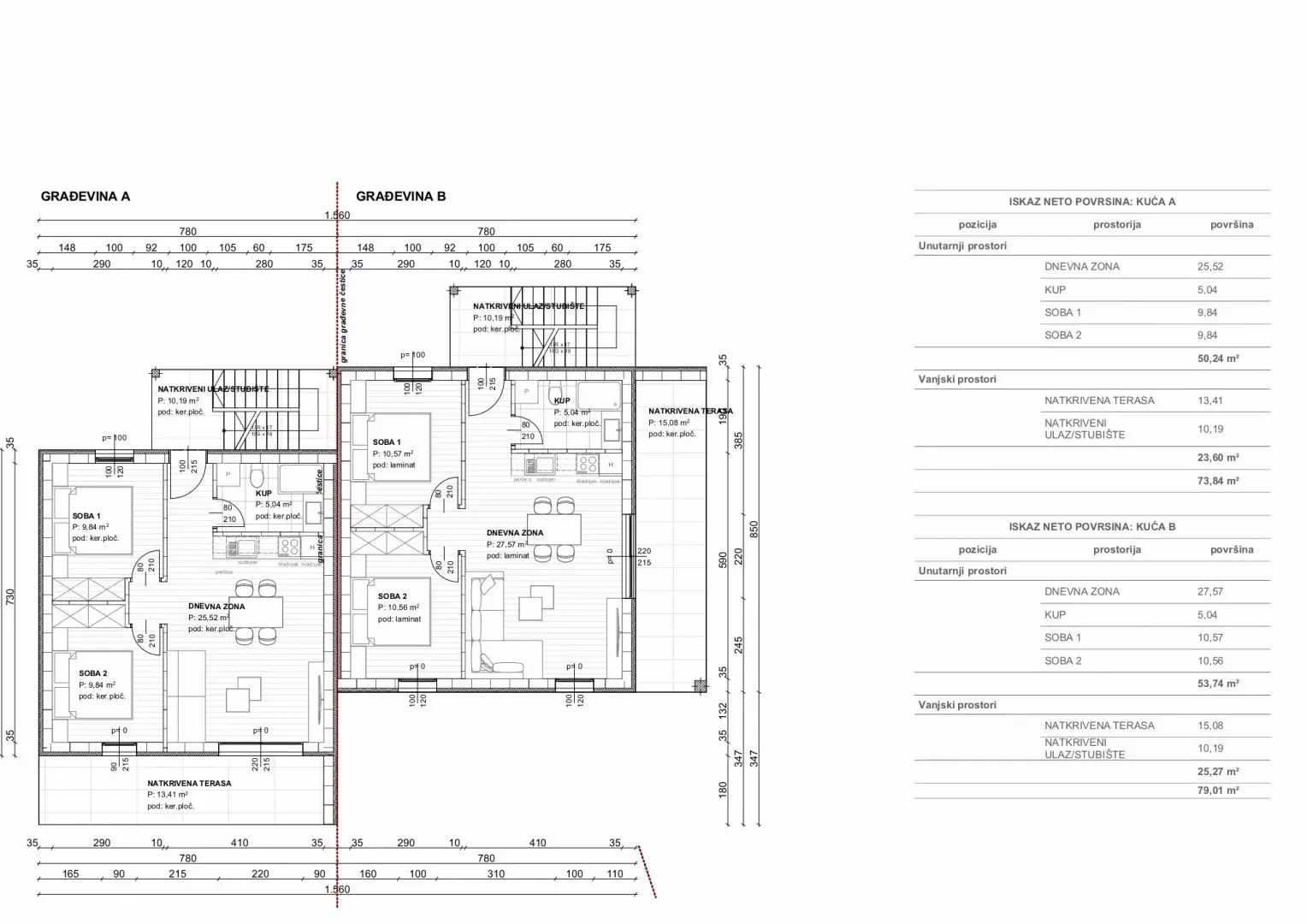 2-bedroom Apartment In Čižići, Croatia (79,01 M²)