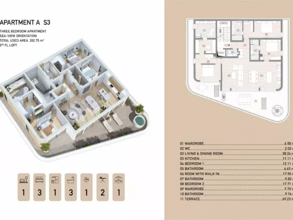 3-bedroom Apartment In Opatija – Centar, Croatia (202,75 M²)