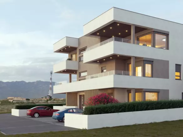 3-bedroom Apartment In Povljana, Croatia (107,42 M²)