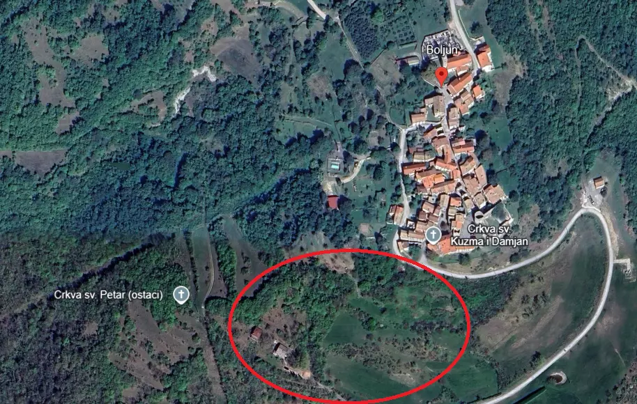 Land In Boljun, Croatia (1.936 M²)