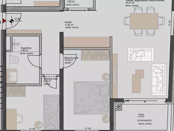 2-bedroom Apartment In Poreč, Croatia (63,85 M²)