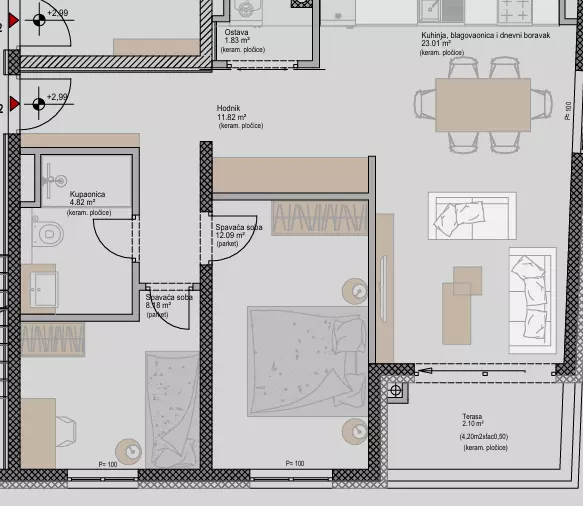 2-bedroom Apartment In Poreč, Croatia (63,85 M²)