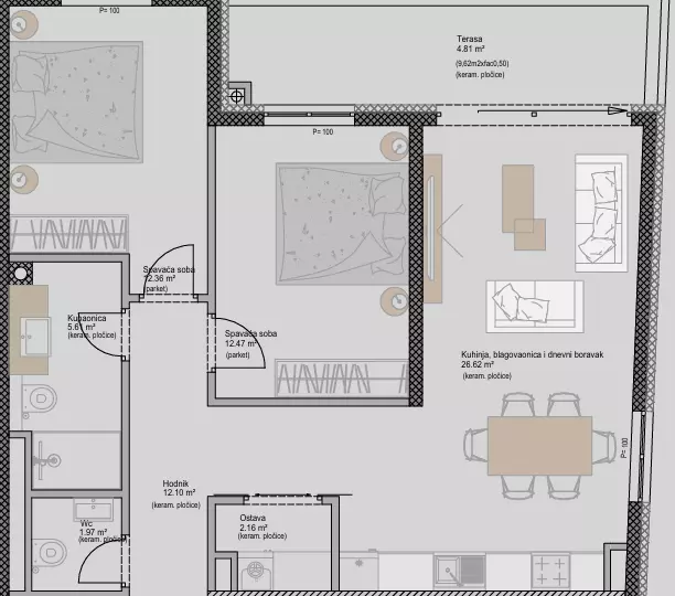 2-bedroom Apartment In Poreč, Croatia (78,1 M²)