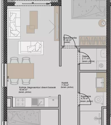 2-bedroom Apartment In Poreč, Croatia (54,6 M²)