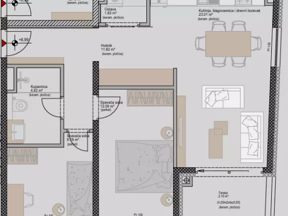 2-bedroom Apartment In Poreč, Croatia (63,85 M²)