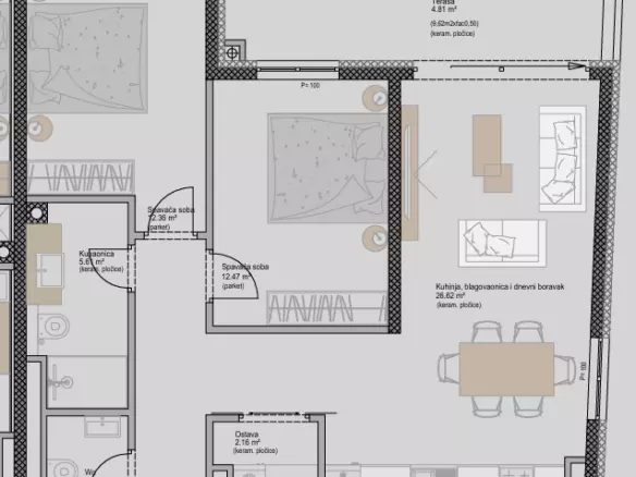 2-bedroom Apartment In Poreč, Croatia (78,1 M²)