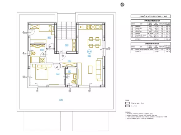 2-bedroom Apartment In Brodarica, Croatia (74,55 M²)