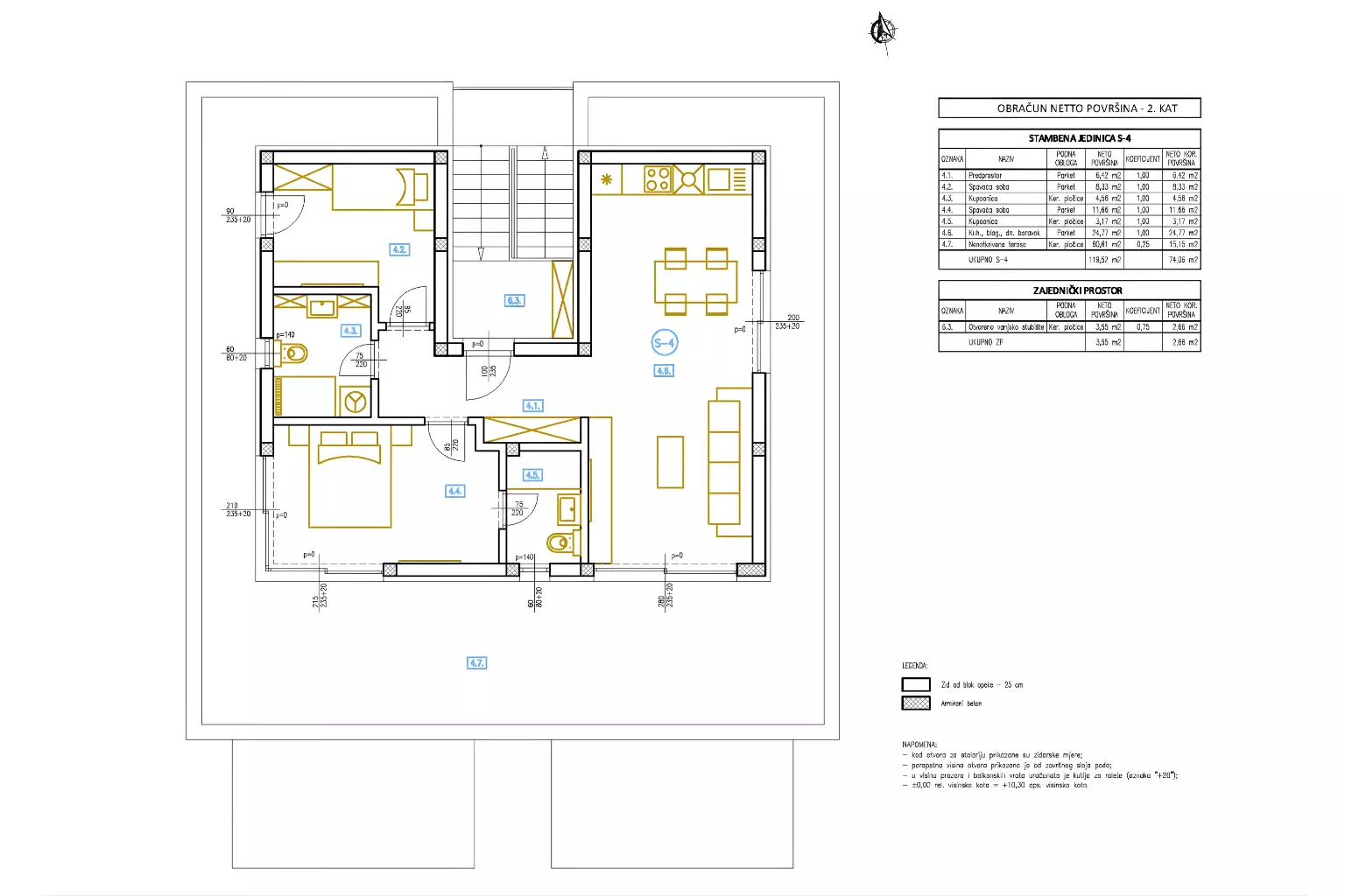 2-bedroom Apartment In Brodarica, Croatia (85,11 M²)