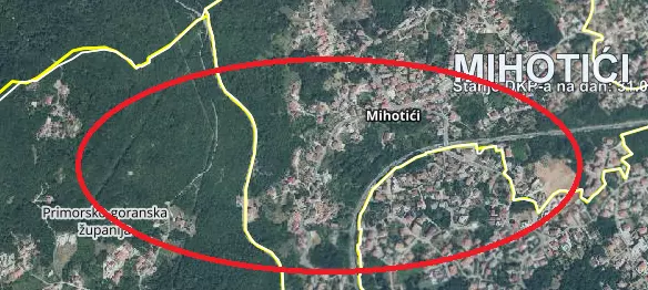 Land In Mihotići, Croatia (6.500 M²)