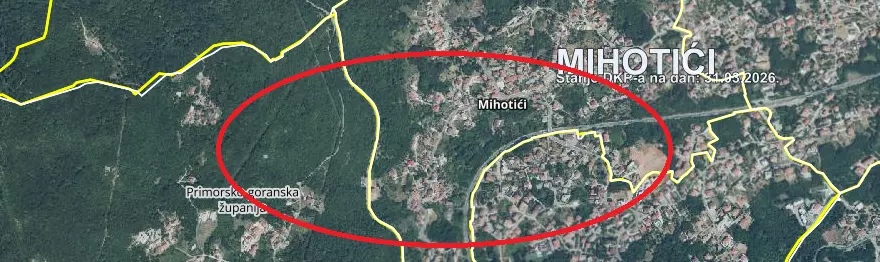 Land In Mihotići, Croatia (6.500 M²)