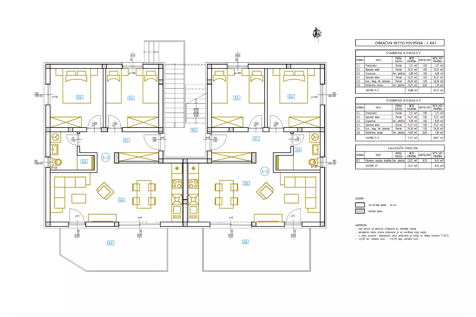 2-bedroom Apartment In Brodarica, Croatia (74,07 M²)