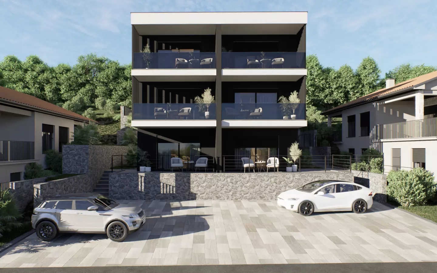 1-bedroom Apartment In Omišalj, Croatia (50 M²)