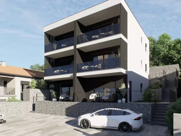 1-bedroom Apartment In Omišalj, Croatia (50 M²)
