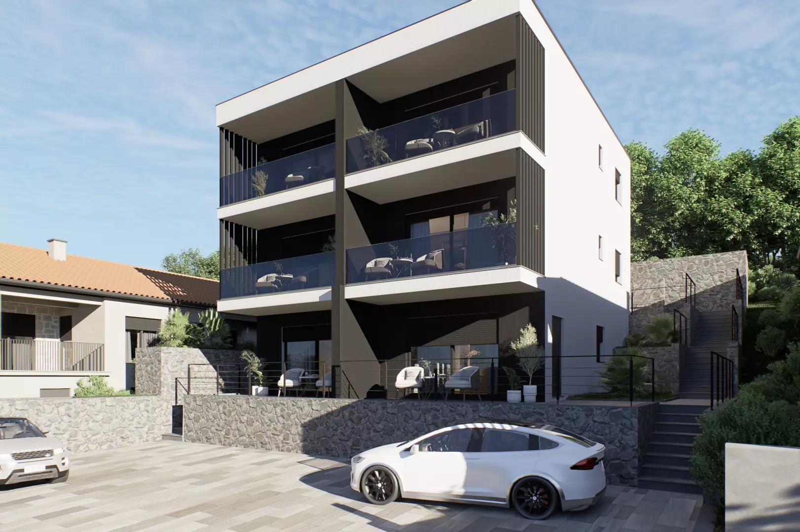 1-bedroom Apartment In Omišalj, Croatia (50 M²)