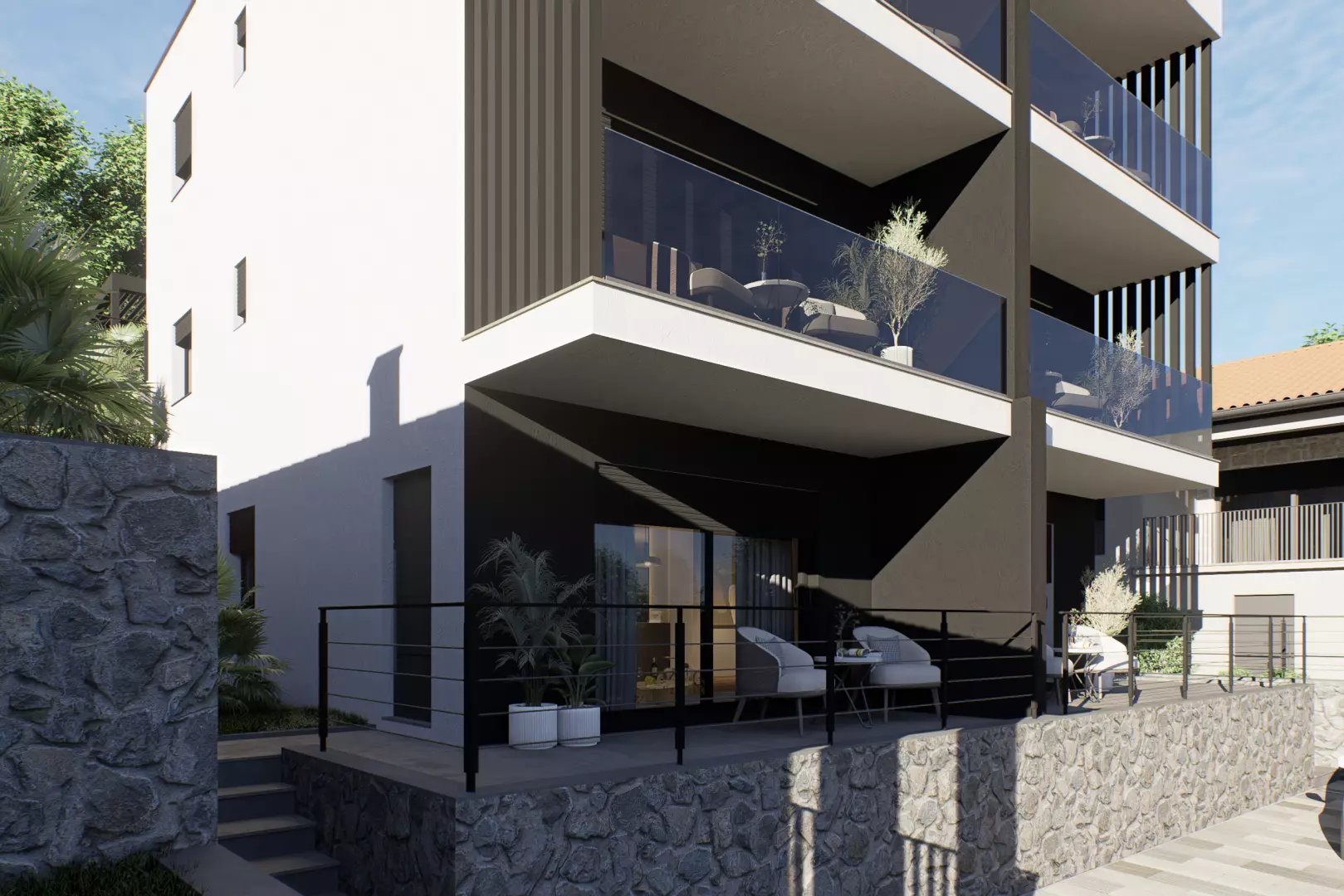 1-bedroom Apartment In Omišalj, Croatia (50 M²)