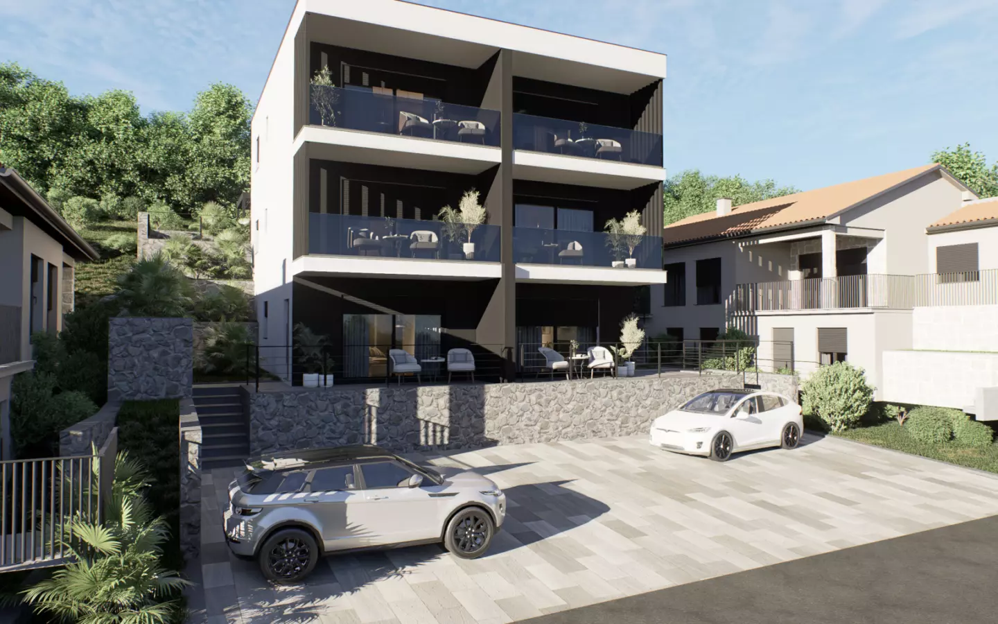 1-bedroom Apartment In Omišalj, Croatia (50 M²)