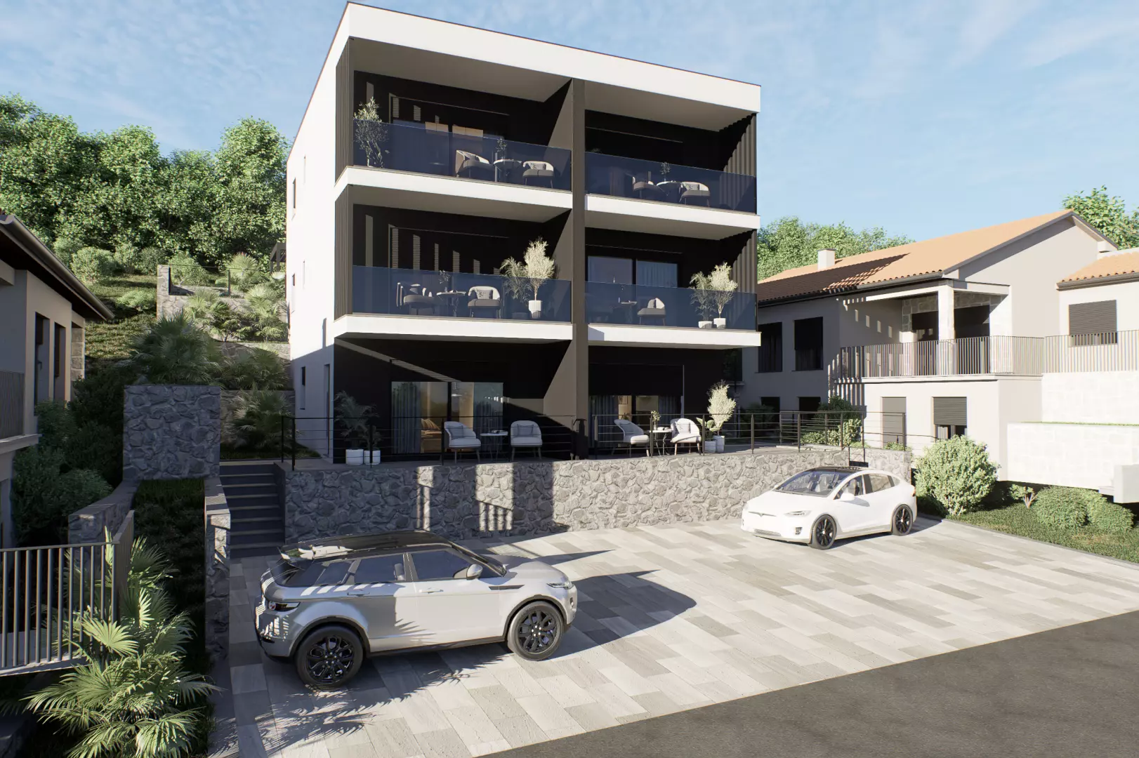 1-bedroom Apartment In Omišalj, Croatia (50 M²)