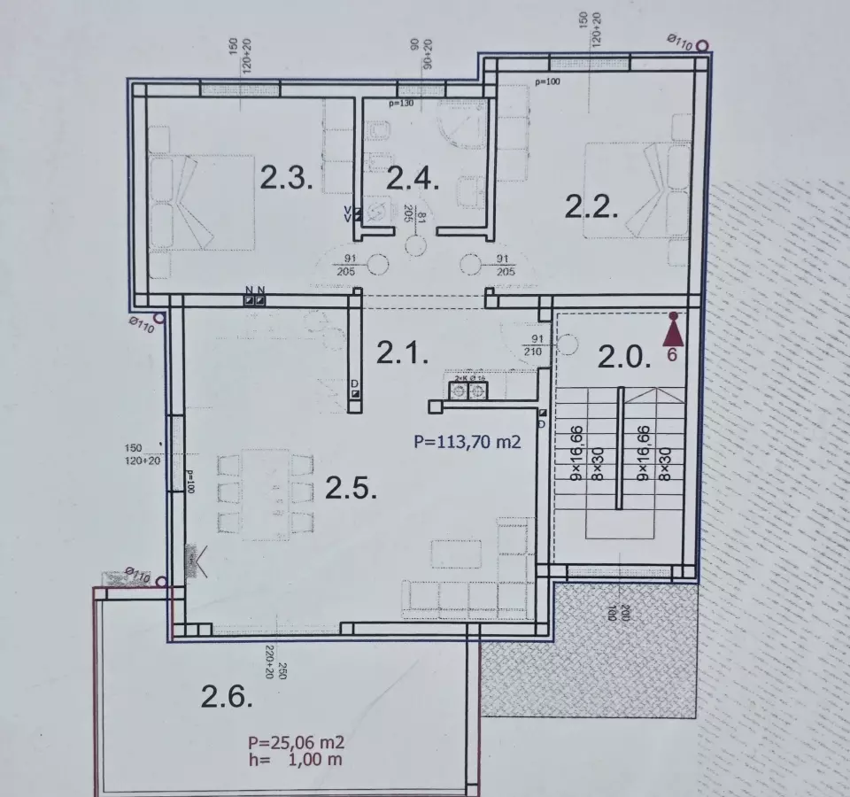2-bedroom Apartment In Barbariga, Croatia (113,7 M²)