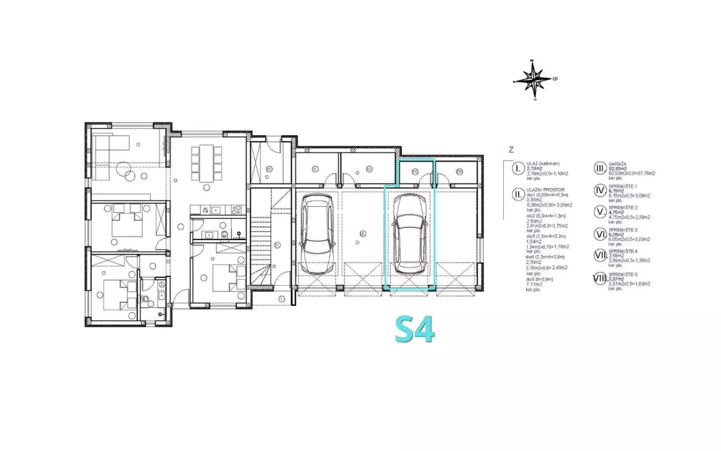 3-bedroom Apartment In Vodice, Croatia (127 M²)