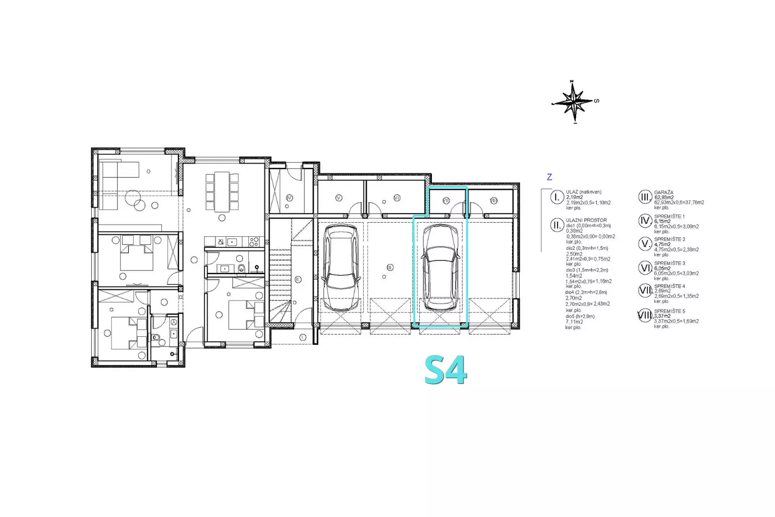 3-bedroom Apartment In Vodice, Croatia (127 M²)