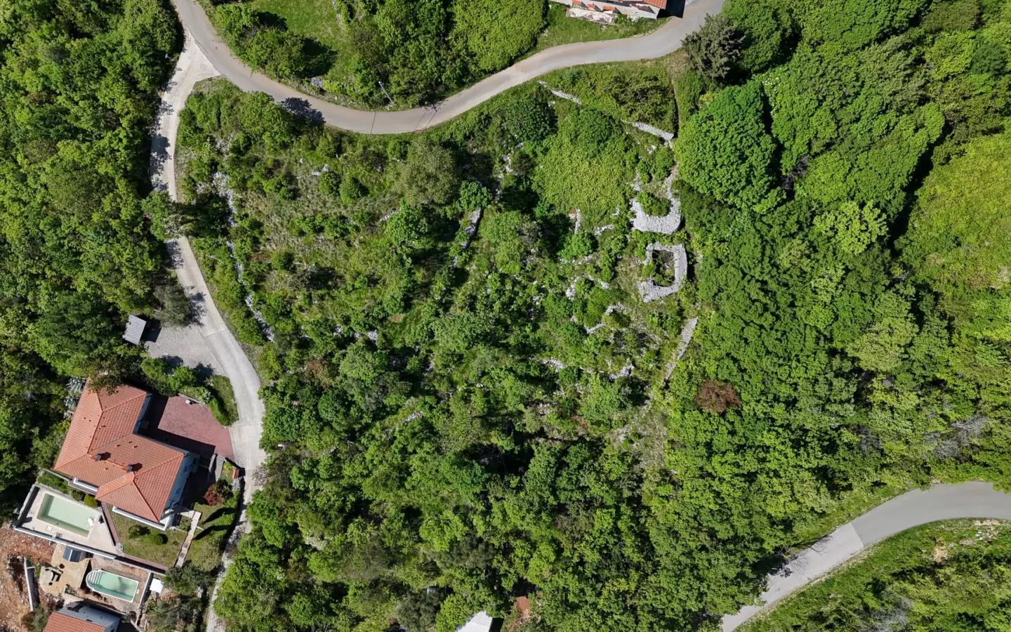 Land In Brseč, Croatia (1.173 M²)