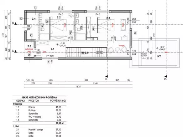 Land In Brseč, Croatia (1.173 M²)