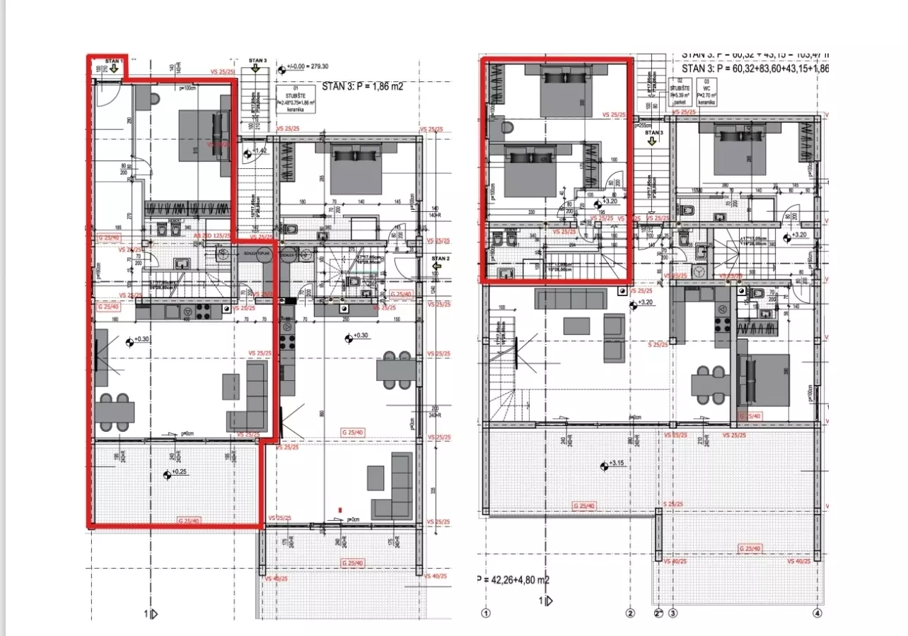 3-bedroom Apartment In Kučeli, Croatia (137,93 M²)