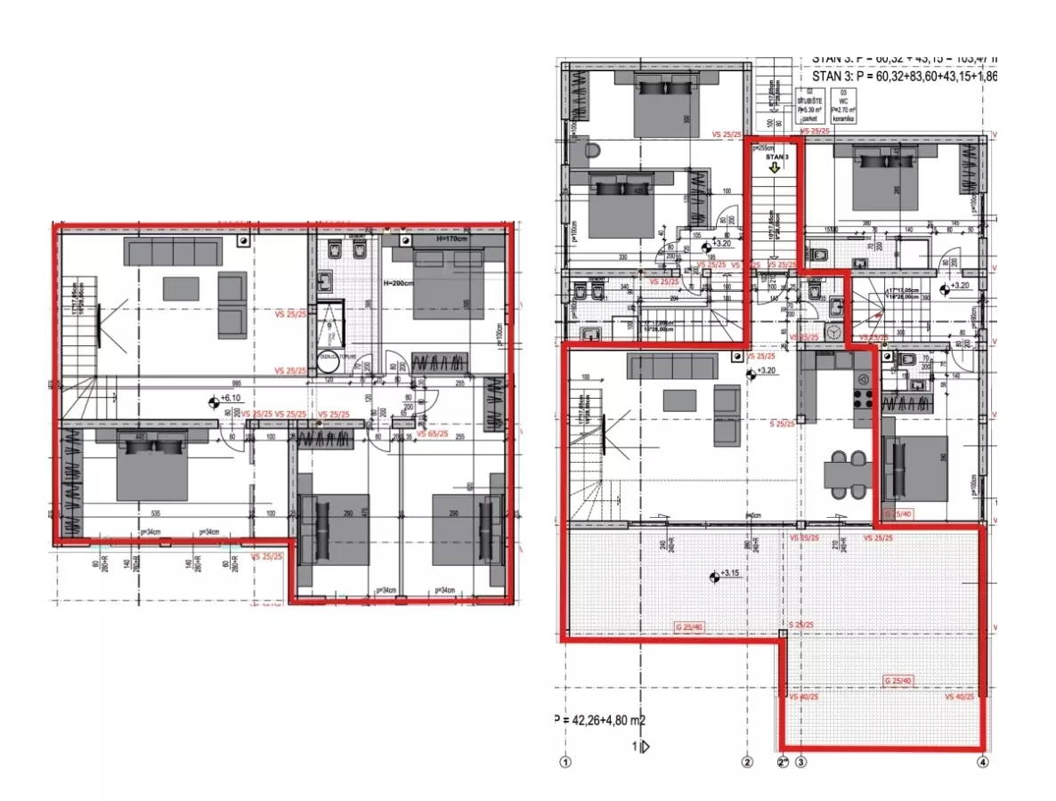 4-bedroom Apartment In Kučeli, Croatia (188,93 M²)