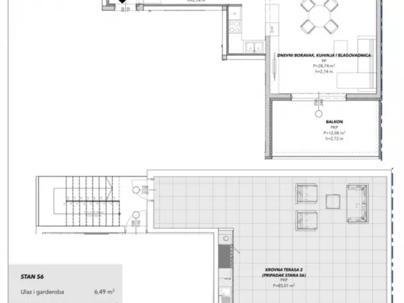 2-bedroom Apartment In Čiovo, Croatia (90,03 M²)