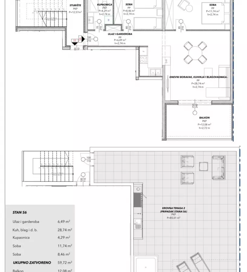 2-bedroom Apartment In Čiovo, Croatia (90,03 M²)