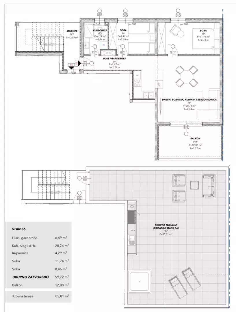 2-bedroom Apartment In Čiovo, Croatia (90,03 M²)