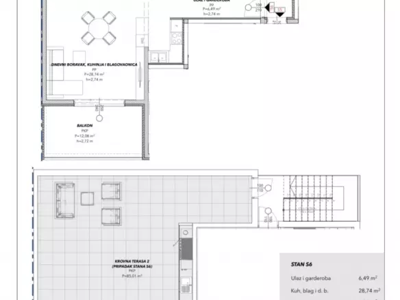 2-bedroom Apartment In Čiovo, Croatia (90,03 M²)