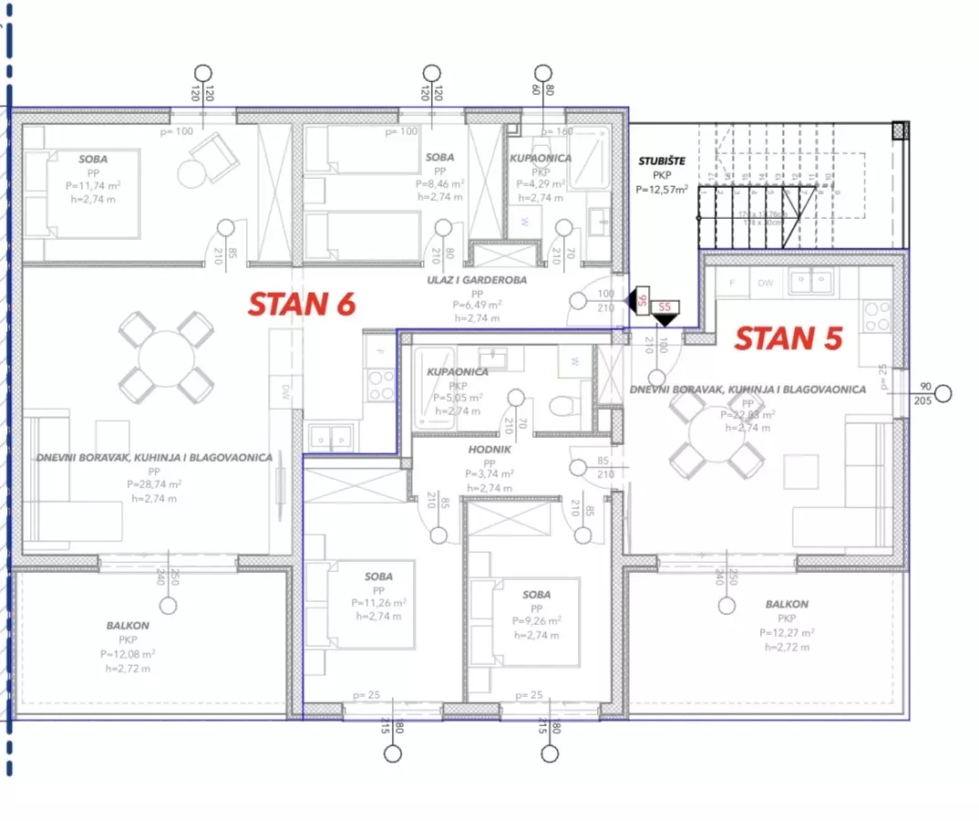 2-bedroom Apartment In Čiovo, Croatia (90,03 M²)