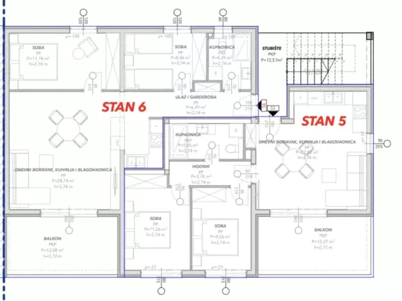2-bedroom Apartment In Čiovo, Croatia (90,03 M²)