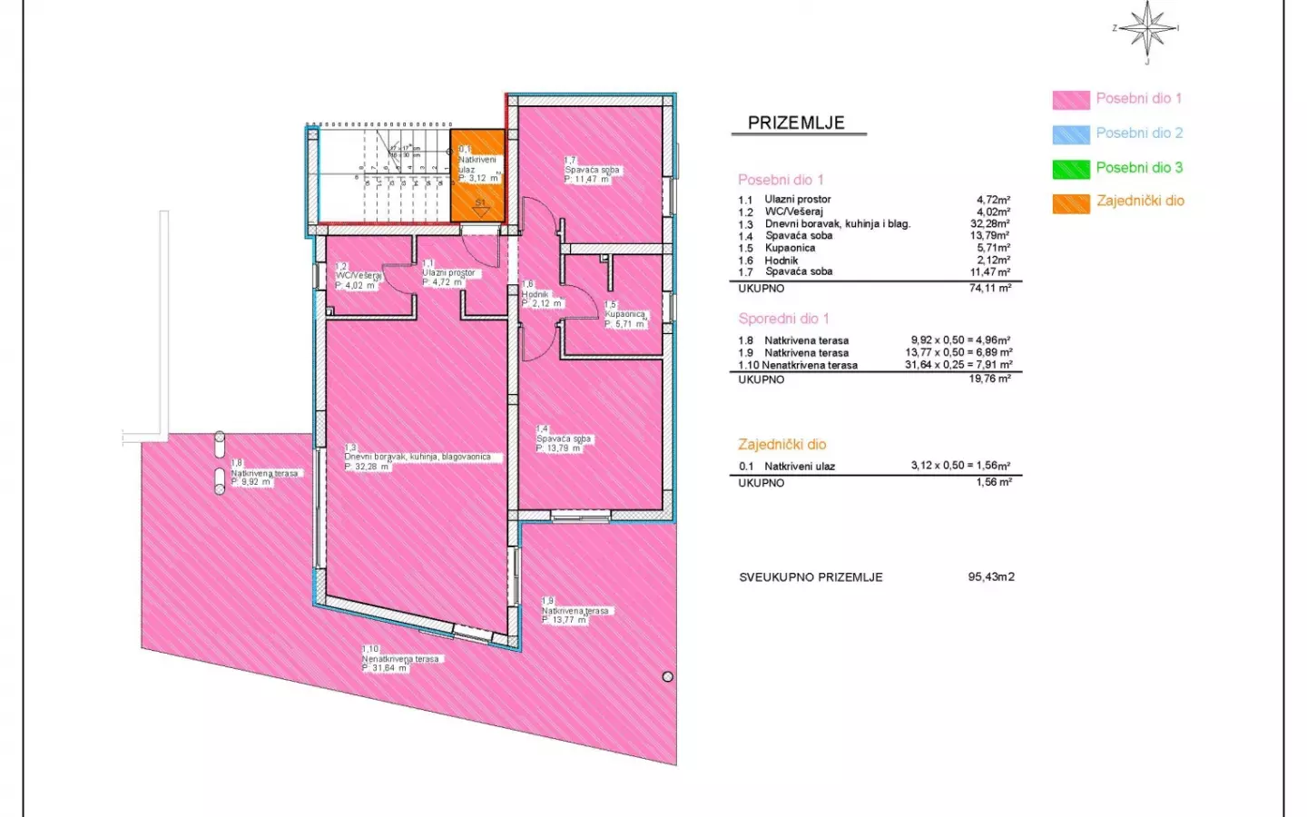 2-bedroom Apartment In Vodice, Croatia (112,18 M²)