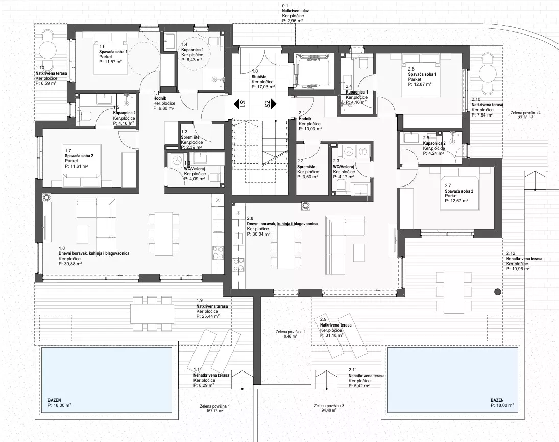 2-bedroom Apartment In Tribunj, Croatia (120,4 M²)