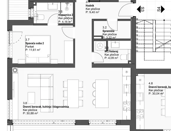 2-bedroom Apartment In Tribunj, Croatia (96,96 M²)