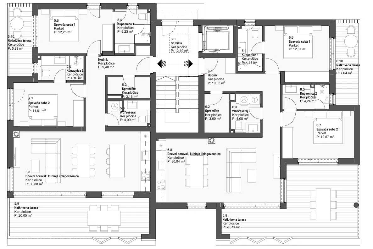 2-bedroom Apartment In Tribunj, Croatia (102,86 M²)