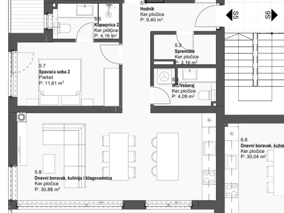 2-bedroom Apartment In Tribunj, Croatia (98,63 M²)