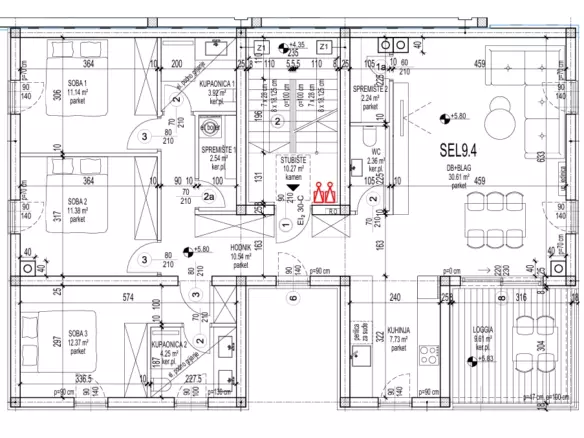 3-bedroom Apartment In Cres, Croatia (124,84 M²)