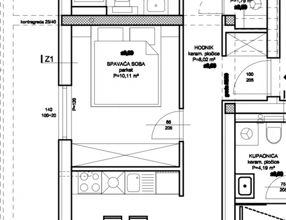 2-bedroom Apartment In Vodice, Croatia (72,33 M²)