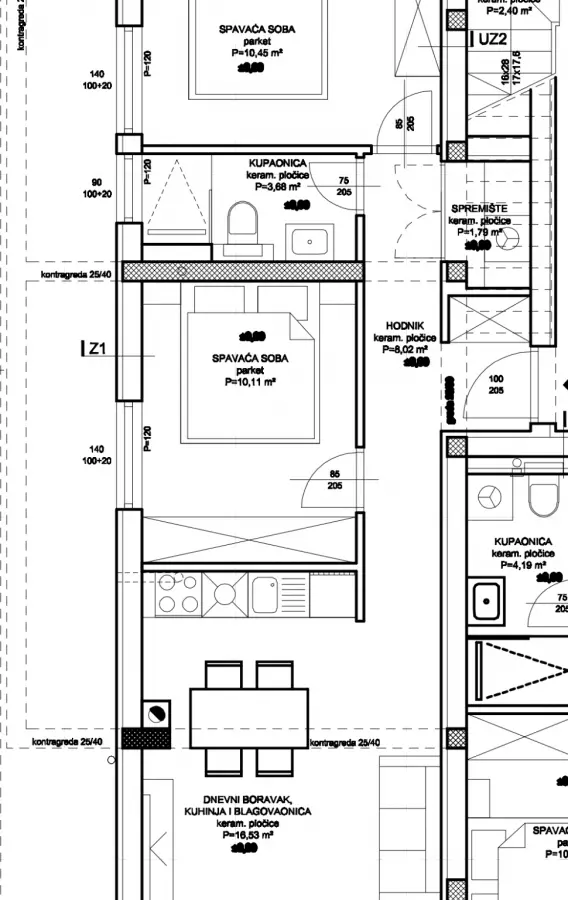 2-bedroom Apartment In Vodice, Croatia (72,33 M²)