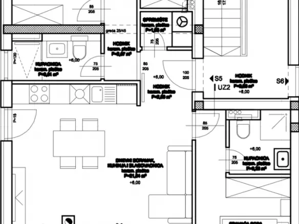 3-bedroom Apartment In Vodice, Croatia (111,56 M²)