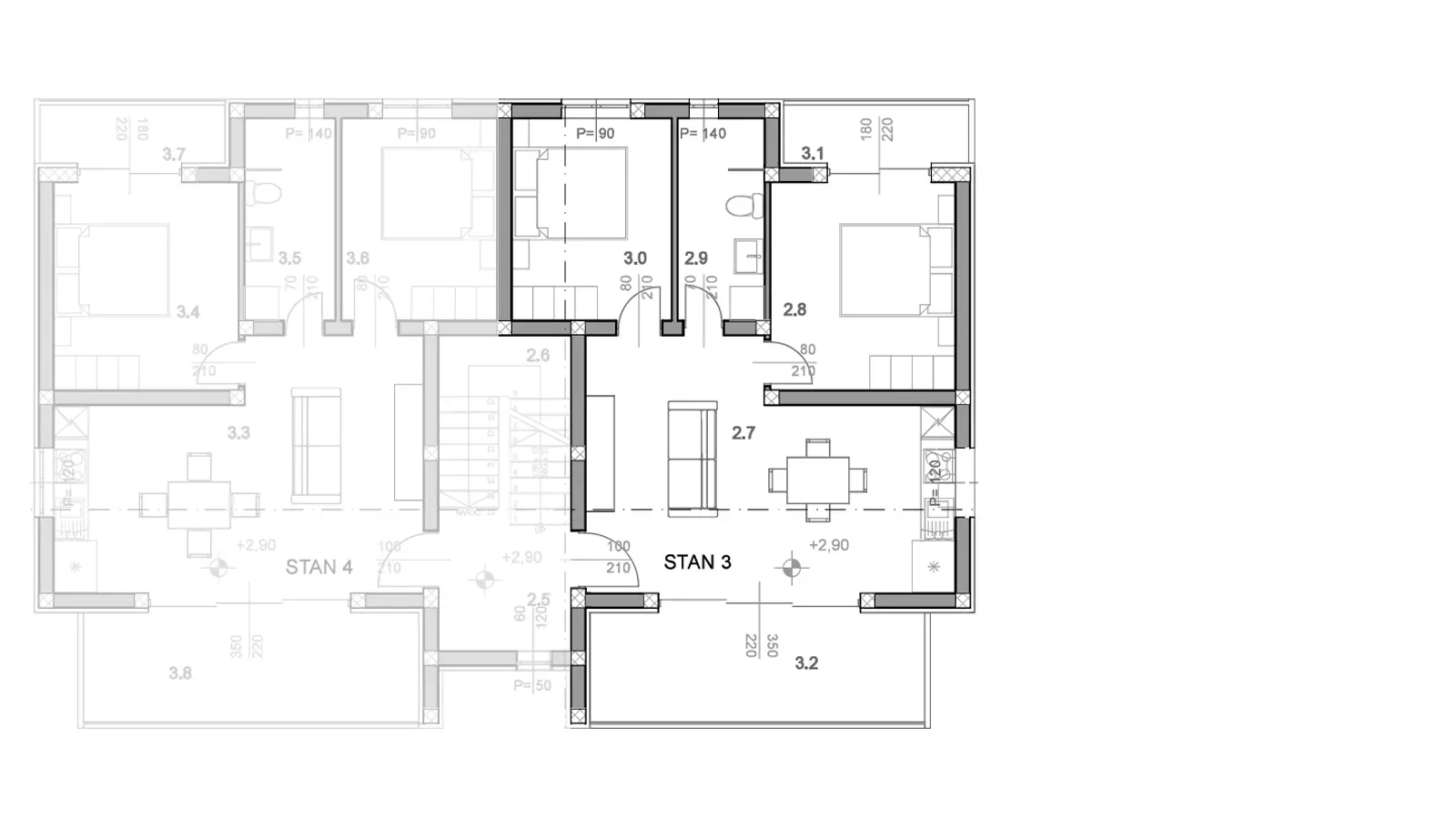 2-bedroom Apartment In Povljana, Croatia (62,16 M²)