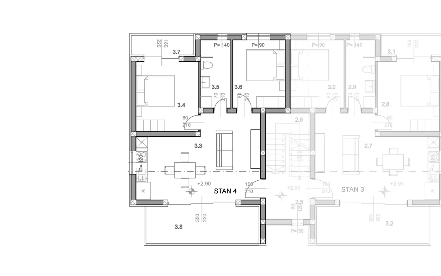 2-bedroom Apartment In Povljana, Croatia (62,23 M²)
