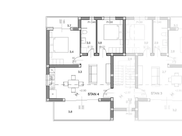 2-bedroom Apartment In Povljana, Croatia (62,23 M²)